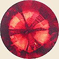 Red & Orange On Gold